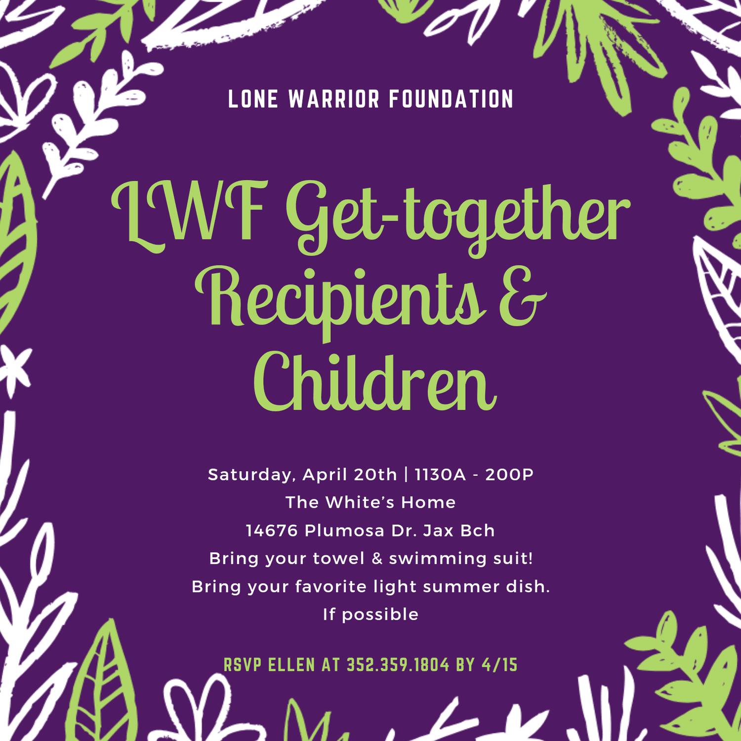 Lone Warrior Foundation: Past Events